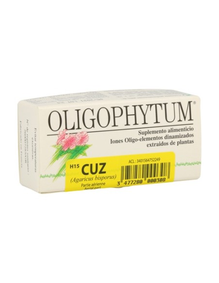 Oligophytum Cobre, Zinc (H15 CUZ) 100 comprimidos sublinguales Holistica