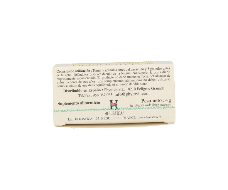 Oligophytum Cobre, Zinc (H15 CUZ) 100 comprimidos sublinguales Holistica