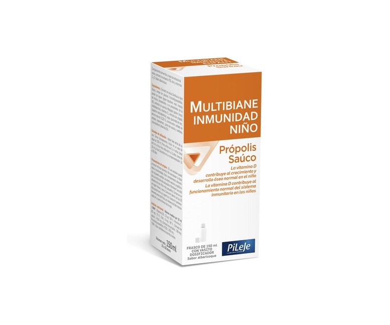 Multibiane inmunidad niño 150 ml Pileje