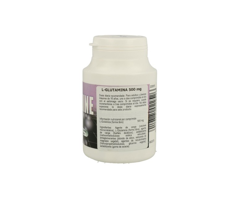 L-Glutamina 60 comprimidos de 500mg Health Aid