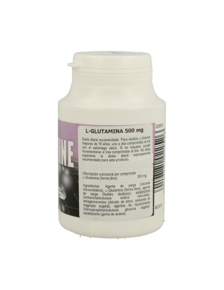 L-Glutamina 60 comprimidos de 500mg Health Aid