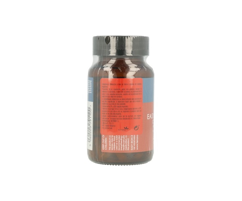 Hierro Bisglicinato 100 cápsulas de 20mg Terranova