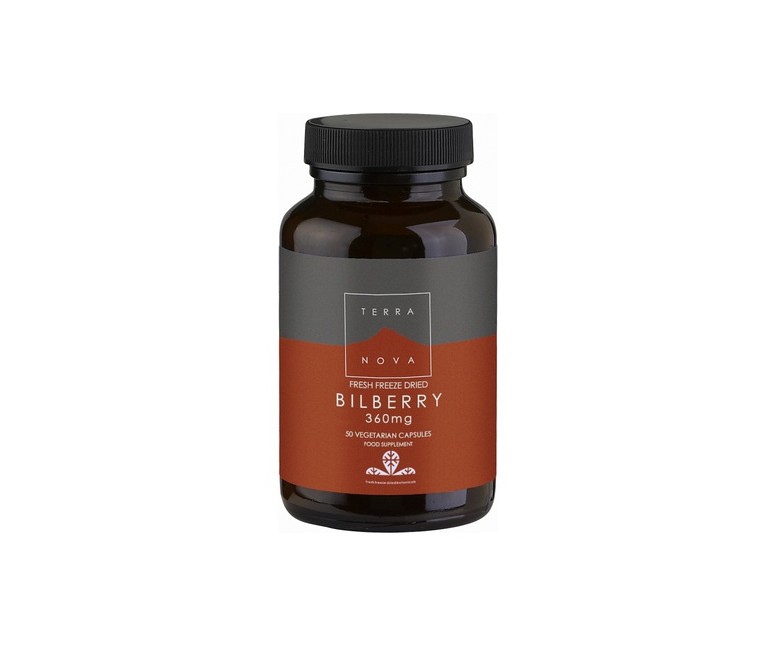 Mirtilo 360 mg 50 cápsulas Terranova