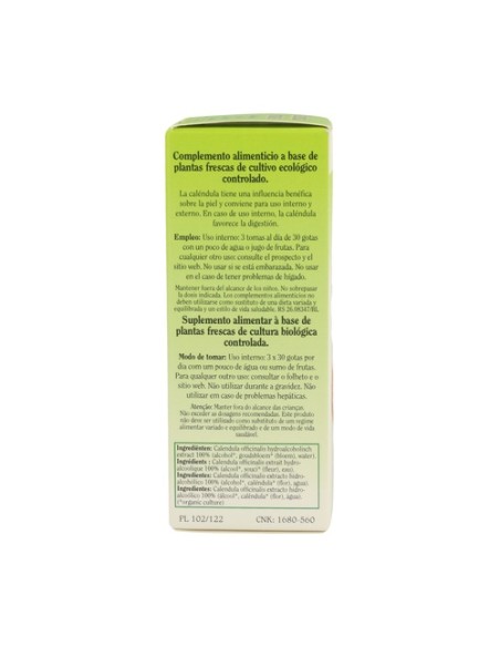 Caléndula piel sana bio 50 ml Biover