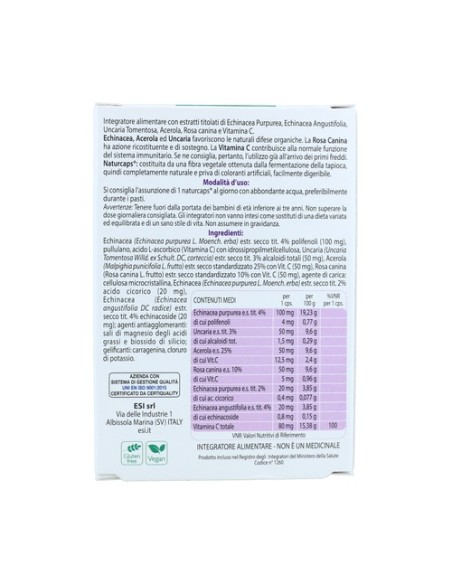 Echinaid urto 30 cápsulas ESI