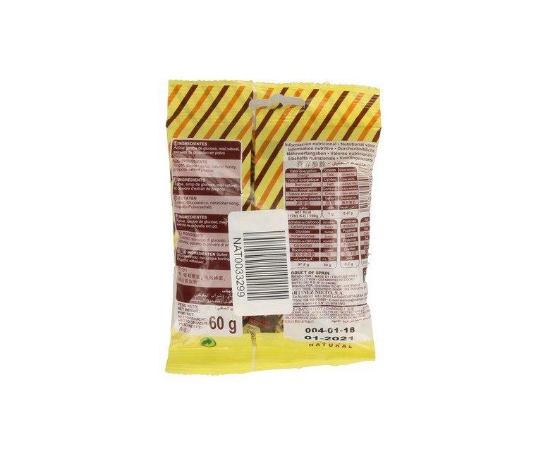 Caramelos de propóleo con miel 60 g MARNYS®