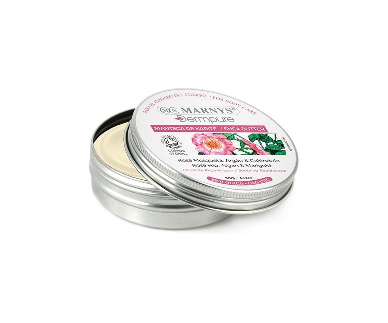 Manteca de Karité, Rosa Mosqueta, Argán y Caléndula Bio Dermpure 100 g de crema MARNYS®