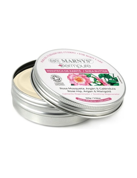 Manteca de Karité, Rosa Mosqueta, Argán y Caléndula Bio Dermpure 100 g de crema MARNYS®