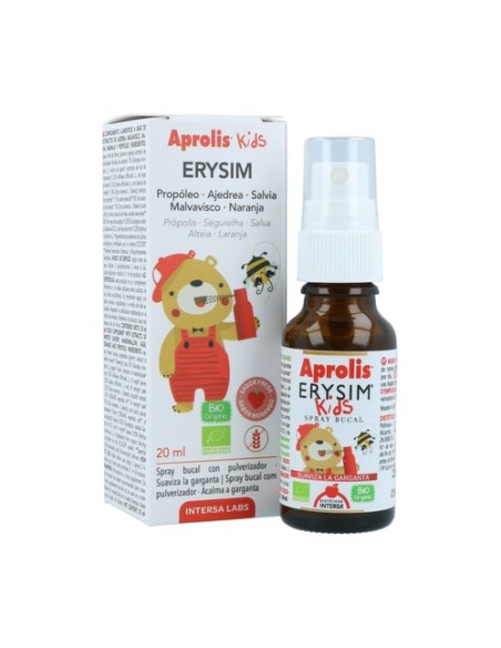 Aprolis kids erysim spray bucal 20 ml (Fresa) Intersa