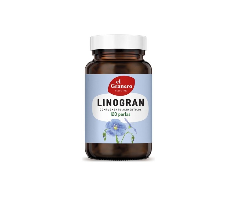 Linogran Aceite de Lino 120 perlas El Granero Integral
