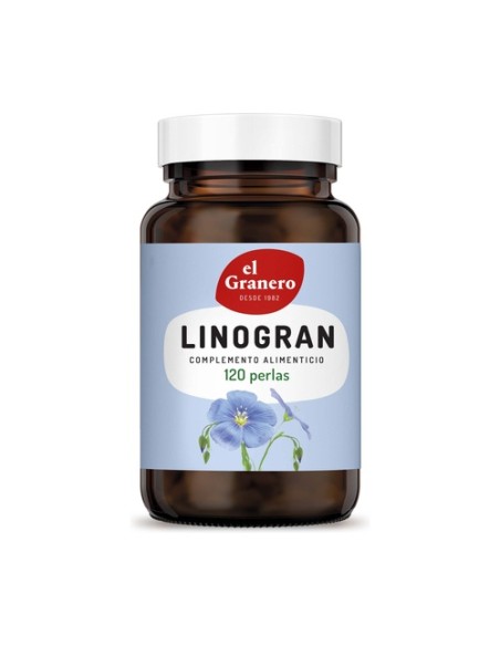 Linogran Aceite de Lino 120 perlas El Granero Integral