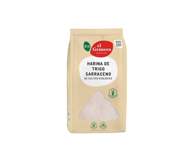 Harina de Trigo Sarraceno Bio 1 kg El Granero Integral