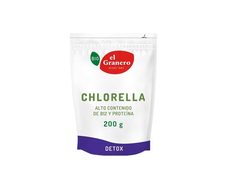 Chlorella Bio 200 g El Granero Integral