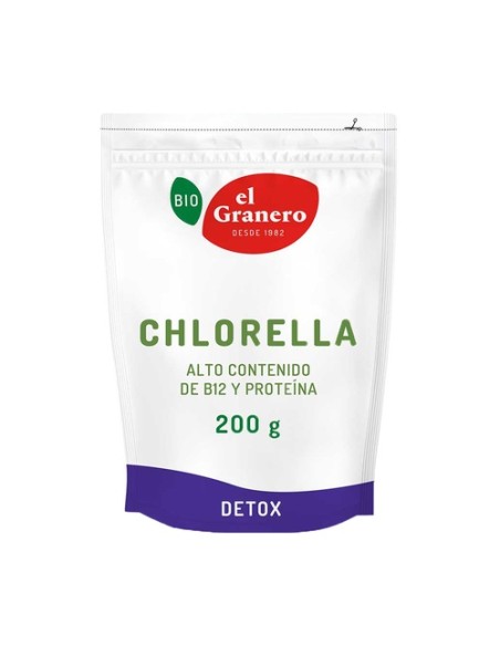 Chlorella Bio 200 g El Granero Integral