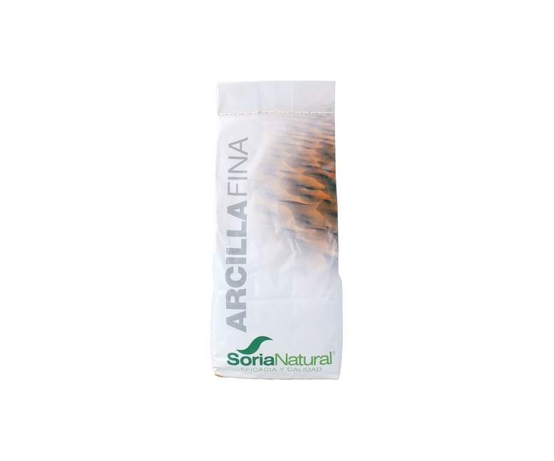 Arcilla Roja Fina 1 kg de polvo Soria Natural