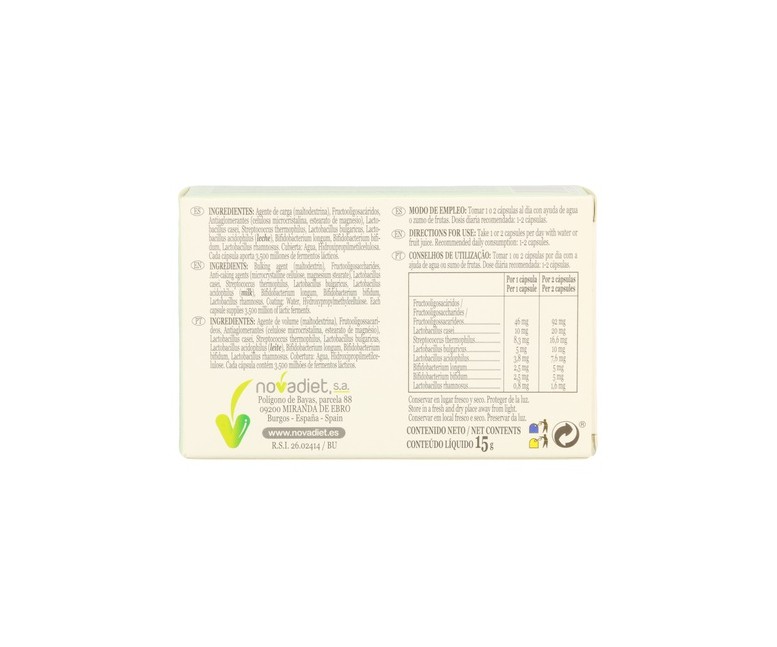 Novacilus 30 cápsulas Nova Diet