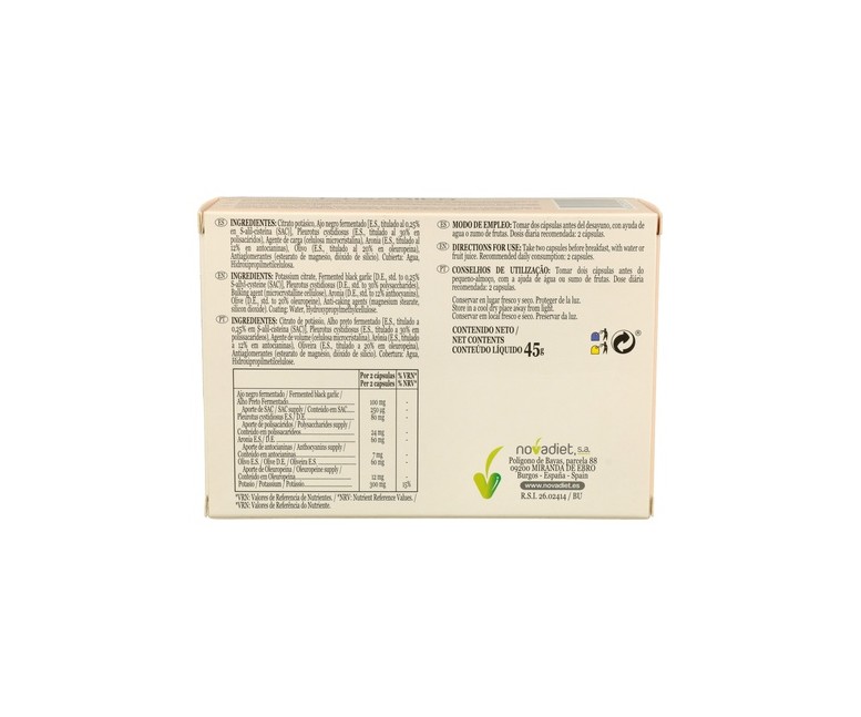 Presalta 60 cápsulas Nova Diet