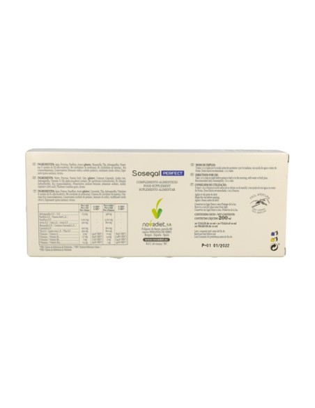 Sosegal Perfect 20 viales de 10ml Nova Diet