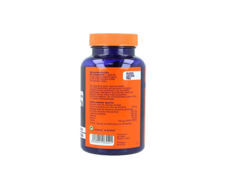 Fat Burner Flash Complet 120 cápsulas Mega Plus