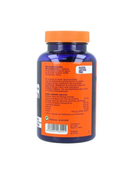Fat Burner Flash Complet 120 cápsulas Mega Plus
