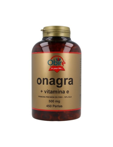 Onagra + vitamina E 450 perlas Obire