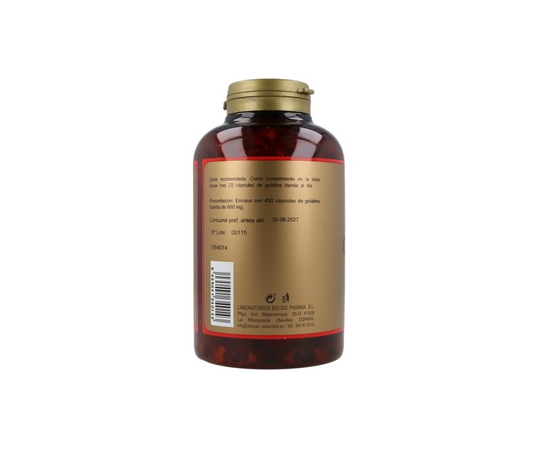 Onagra + vitamina E 450 perlas Obire
