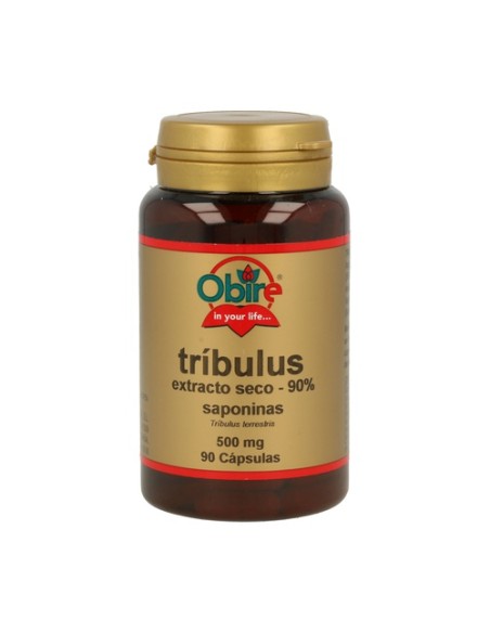 Tribulus (90% saponinas) 90 cápsulas de 500mg Obire