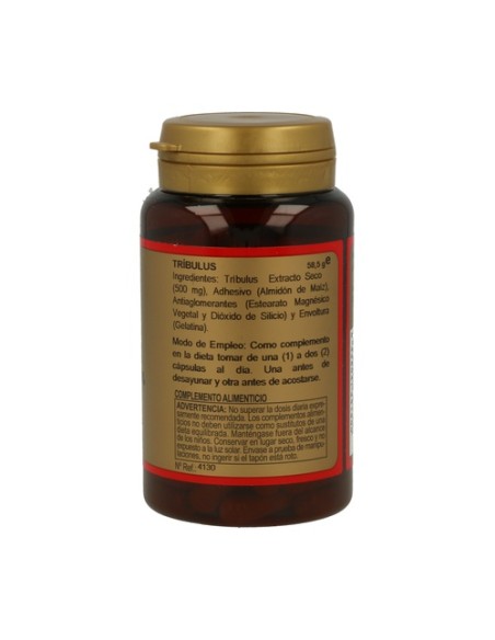 Tribulus (90% saponinas) 90 cápsulas de 500mg Obire