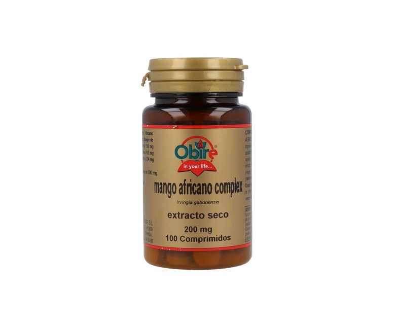 Mango Africano (Ext. seco) 100 comprimidos de 200mg Obire