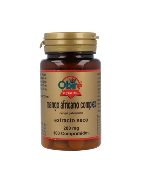 Mango Africano (Ext. seco) 100 comprimidos de 200mg Obire