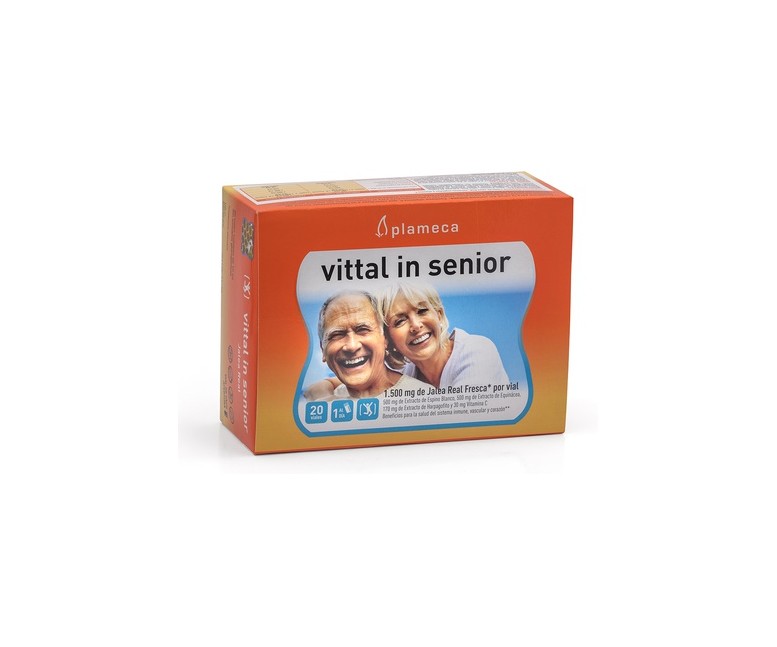 Vittal in Senior 20 ampollas de 10ml Plameca