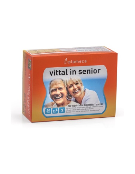 Vittal in Senior 20 ampollas de 10ml Plameca