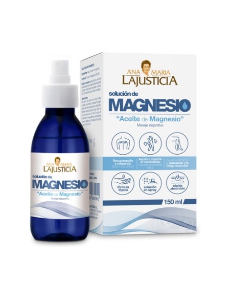 Aceite de magnesio 150 ml de aceite Ana Maria Lajusticia