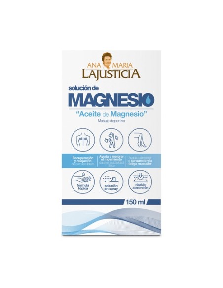 Aceite de magnesio 150 ml de aceite Ana Maria Lajusticia