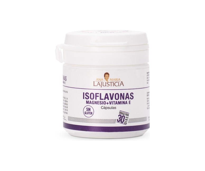 Isoflavonas con Magnesio y Vitamina E 30 cápsulas Ana Maria Lajusticia