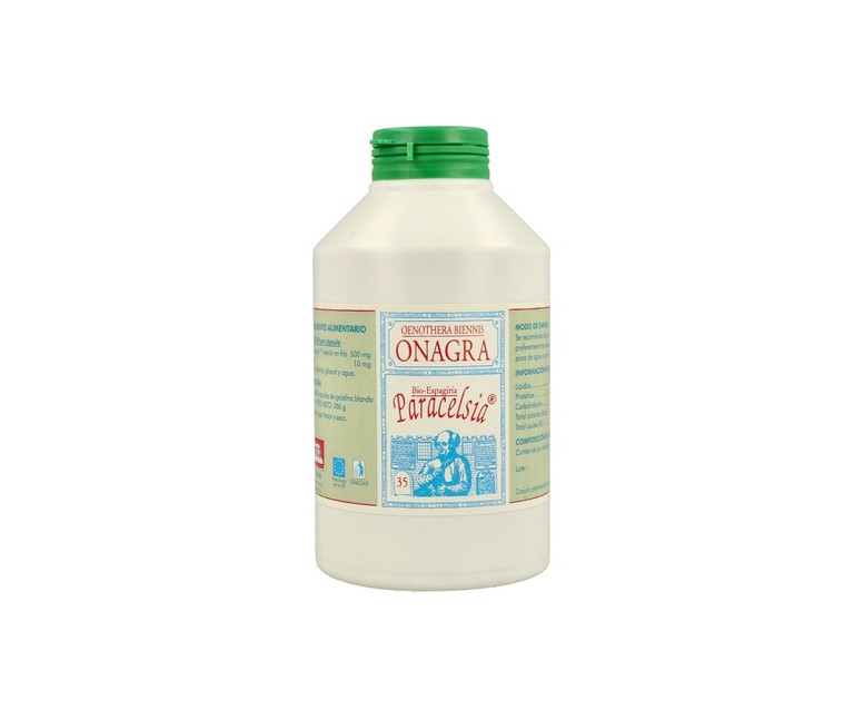 Perlas Onagra 515 Mg. 400 perlas Paracelsia