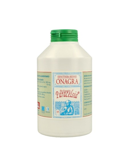 Perlas Onagra 515 Mg. 400 perlas Paracelsia
