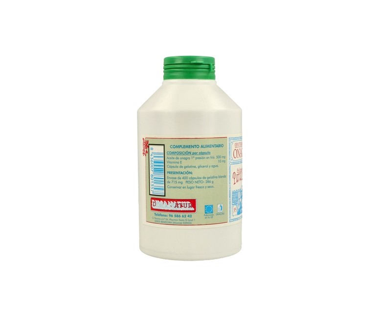 Perlas Onagra 515 Mg. 400 perlas Paracelsia
