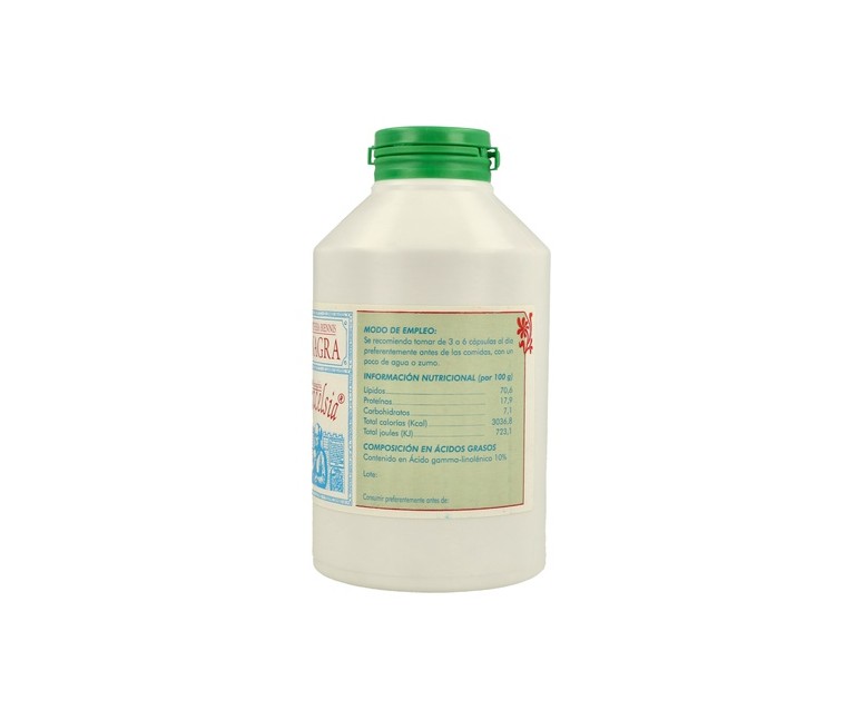 Perlas Onagra 515 Mg. 400 perlas Paracelsia
