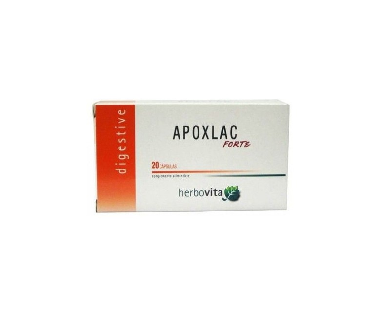Apoxlac Forte 20 cápsulas de 665mg Herbovita