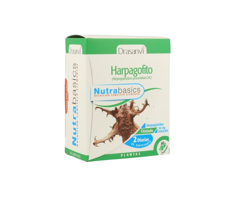 Nutrabasics Harpagofito 60 cápsulas Drasanvi