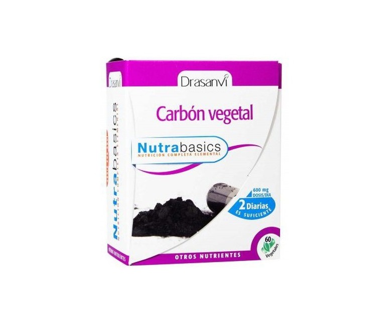 Nutrabasics Carbón Vegetal 60 cápsulas Drasanvi