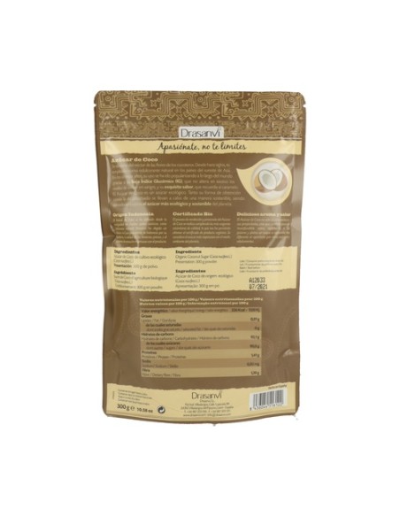 Azúcar de Coco Bio Superalimentos 300 g Drasanvi