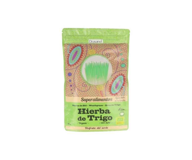Hierba Trigo Bio Superalimentos 125 g de polvo Drasanvi