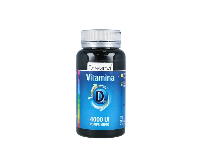 Vitamina D3 4000 UI 90 comprimidos Drasanvi