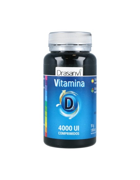 Vitamina D3 4000 UI 90 comprimidos Drasanvi