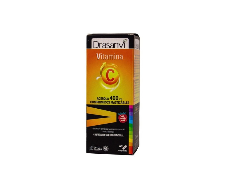 Vitamina C 400mg masticable 60 comprimidos Drasanvi