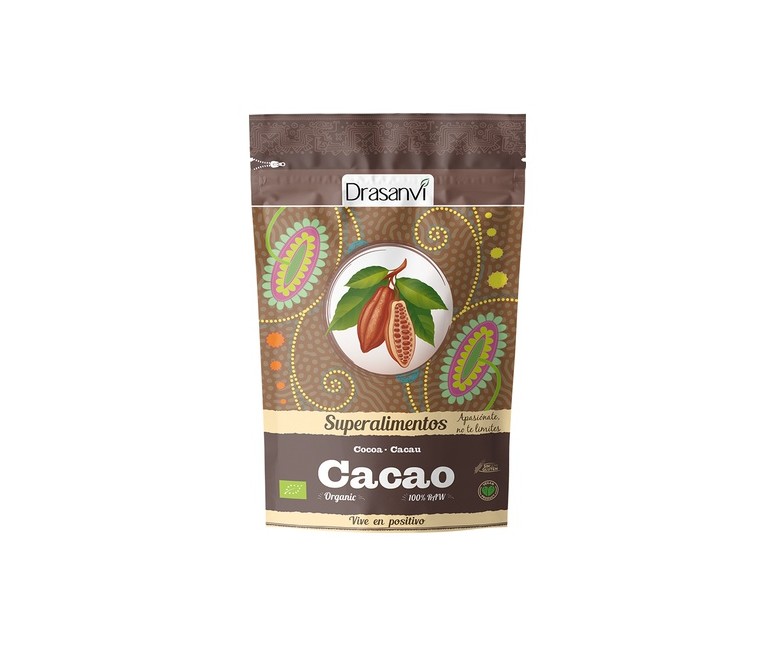 Superalimentos cacao doypack 175 g de polvo (Cacao) Drasanvi