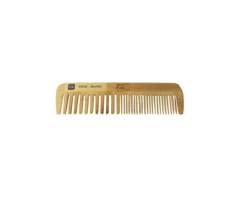 Peine de Bambú 1 unidad NaturaBIO Cosmetics