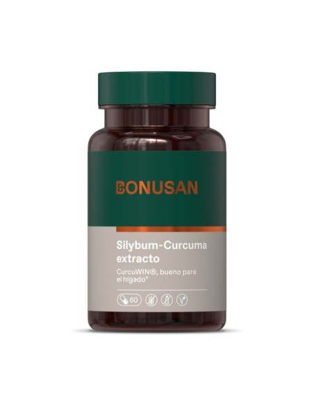 Silybum cúrcuma extracto 60 cápsulas Bonusan